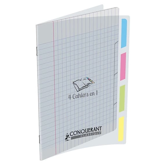 cahier-polypro-17x22-cm-conquerant-4-en1-seyes-400026554