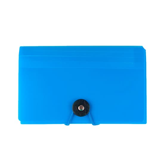 maipc616-trieur-valisette-a-soufflet-a6-12-compartiments-fermeture-a-elastique-2-bleu