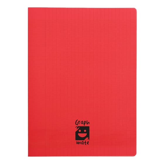 min19442-lot-de-3-cahiers-polypro-graphmate-24x32-96p-grands-carreaux-seyes-rouge