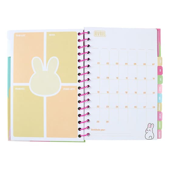 cmpec0072-mon-calendrier-kawaii-my-funny-papet-planner-mensuel-avec-stickers-2