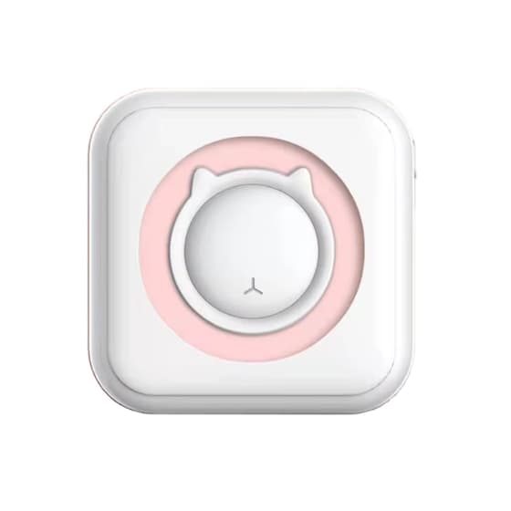 chaimprirose25-mini-imprimante-thermique-portable-chat-kawai-57×25mm-bluetooth-sans-file-rose-1