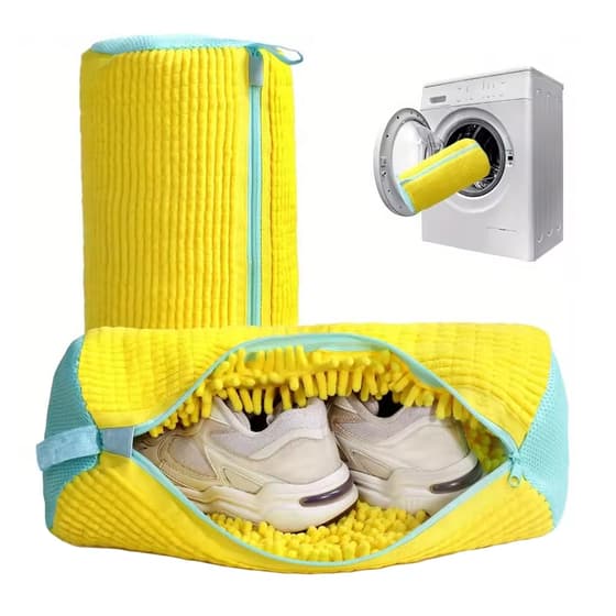 chasaclav25-sac-de-lavage-chaussures-fermeture-eclair-jaune-391x19cm-2