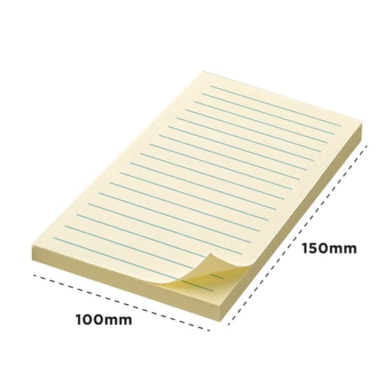 main006-bloc-de-100-notes-adhesives-repositonnables-rectangulaires-100x150mm-lignee-jaune-2