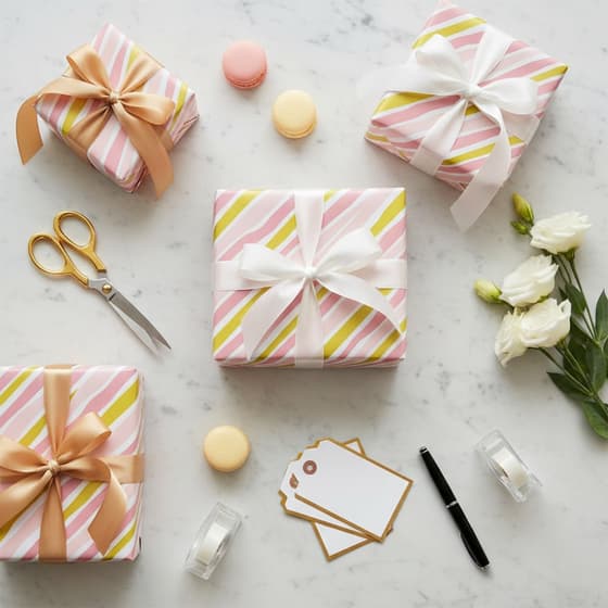 cla202054crayure-lot-de-7-rouleaux-papier-cadeau-5m-excellia-rayures-roses-et-dorees