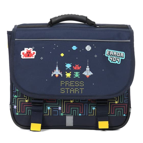 kiddes25kip06307-cartable-kip-press-start-38-cm-2-compartiments-1
