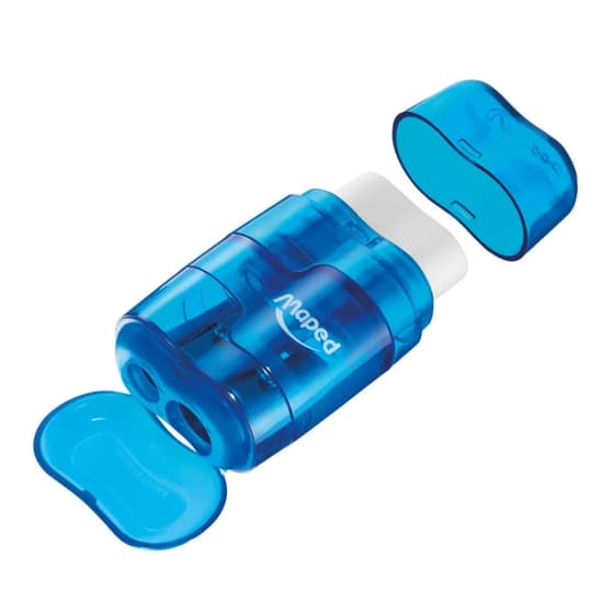 map049211-duo-taille-crayon-gomme-maped-connect-translucide-bleu-ou-vert-2