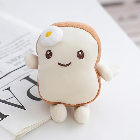 cha2771marron-porte-cles-toast-kawai-marron-clair-2