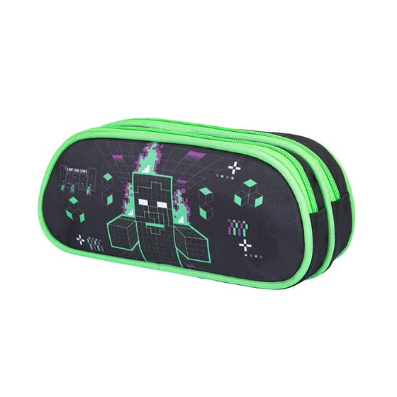 lap25amin207dpo12-trousse-rectangulaire-minecraft-2-compartiments-noir-et-vert-2