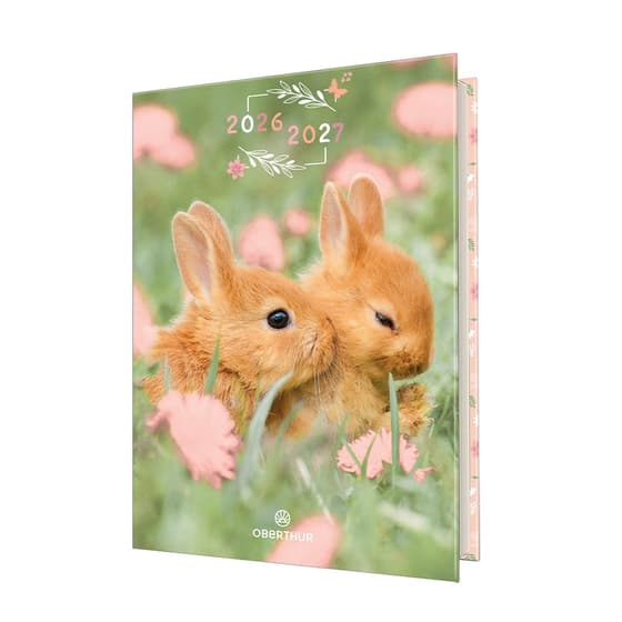 obe26615220-agenda-scolaire-oberthur-bebes-animaux-lapins-2026-2027-1