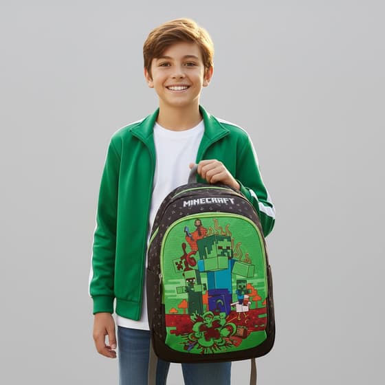 JACDES25246003119-Sac-a-dos-MINECRAFT-World-Monster-Invasion-2-compartiments-2