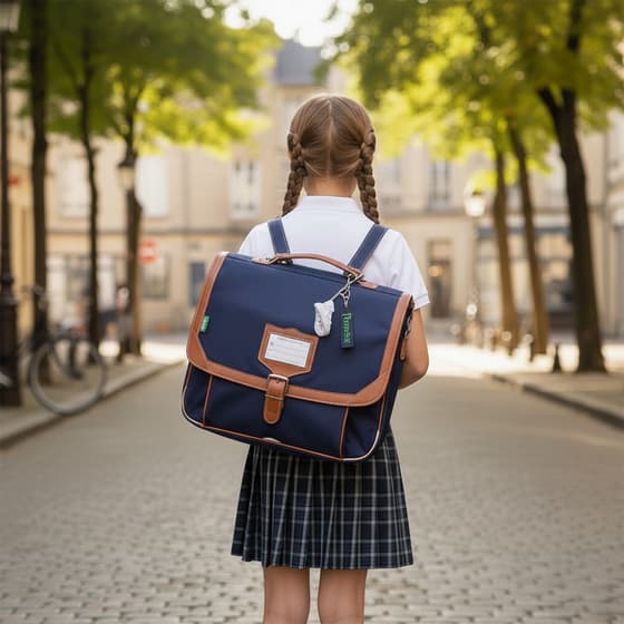 Cartable-TANN'S-Camille-2-compartiments-38cm-Bleu-Marine-2