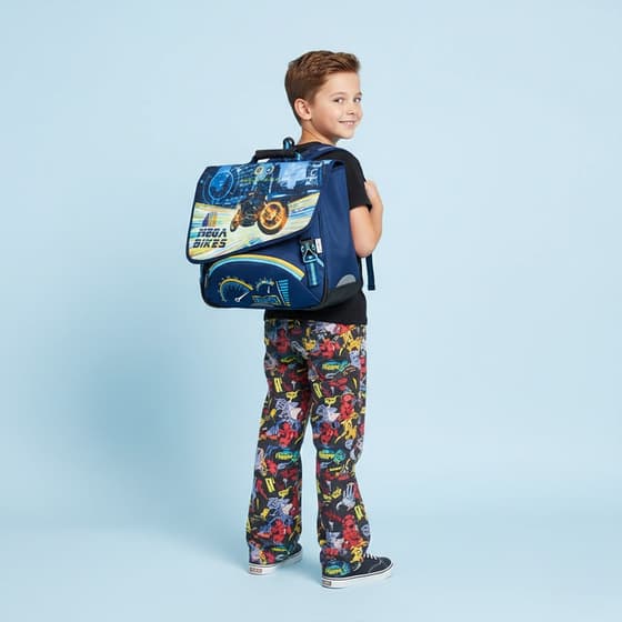 OBEDES2567174BLEU-Cartable-MEGABIKES-38cm-2-compartiments-bleu-1