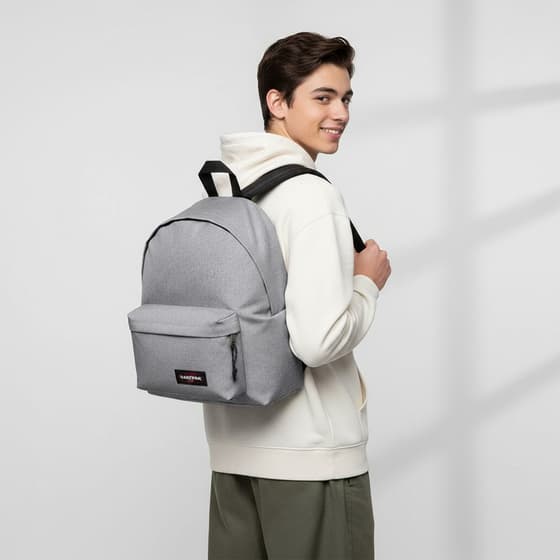 EK620363-Sac-à-dos-EASTPAK-Gris-Padded-Pakr-SUNDAY-GREY-version-chiné-Gris-1