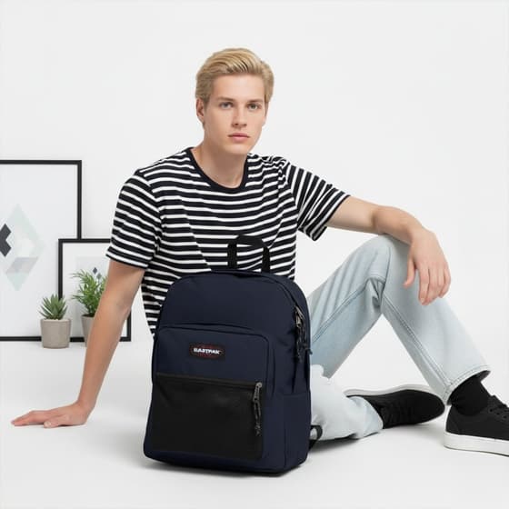 EK000060L831-Sac-à-dos-EASTPAK-Pinnacle-Ultra-Marine-2-compartiments-Bleu-Marine-2