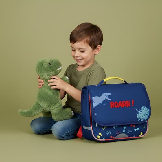 OBE226691100-Cartable-OBERTHUR-Dino-35cm-1-compartiment