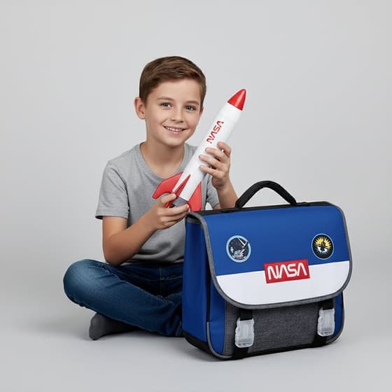 LAPDES2523GNAS203CLA-Cartable-NASA-Space-38cm-2-compartiments-Bleu-2