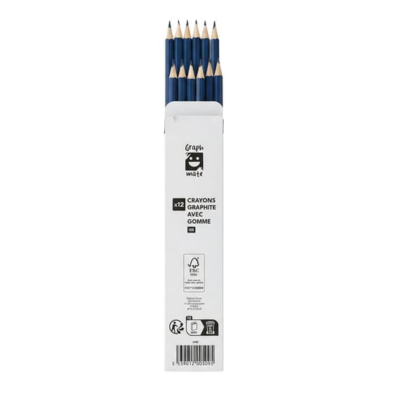 3221900-12-12-crayons-a-papier-hb-graphite-embout-gomme-3