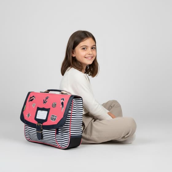 ALIDES2438213-Cartable-TANN'S-Les-Fantaisies-Enora-38cm-2-compartiments