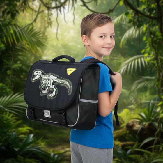 VAD4213541-Cartable-SKOOTER-Extinct-But-Not-Forgotten-38cm-2-compartiments
