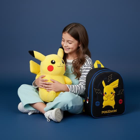 LAP24EPOK201EVP-Sac-à-dos-loisirs-POKEMON-3D-noir-effet-velours