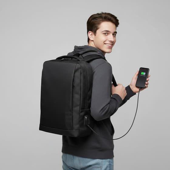 WAY71050-Sac-à-dos-ordinateur-WAYTEX-1-compartiment-noir