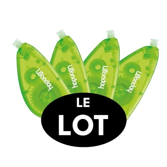 lot-4-rubans-correcteur-wonday-deroulement-lateral-5mmx12m-tete-rotative