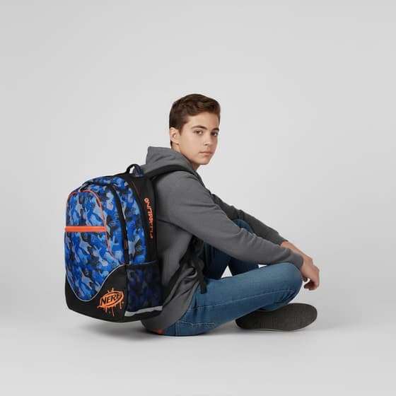 KIDNER86107-Sac-à-dos-NERF-Playground-2-compartiments