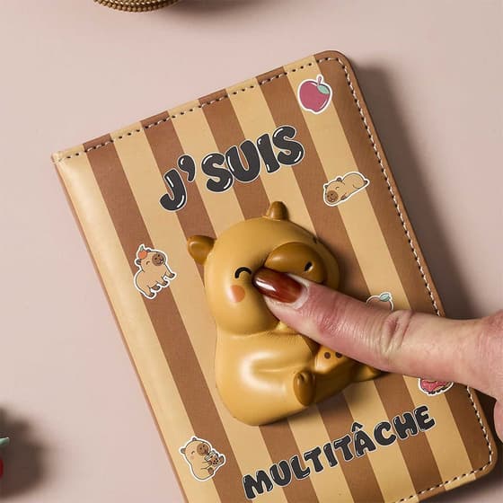 cmpec0115marron-carnet-3d-capybara-ligne-192-pages-marron-4