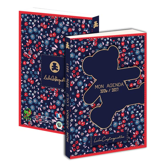 lap26blul101jup-agenda-scolaire-lulu-castagnette-flowers-2026-2027-2