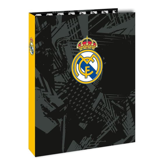lap26brma103c40-classeur-scolaire-a4-real-madrid-4-anneaux-noir-1