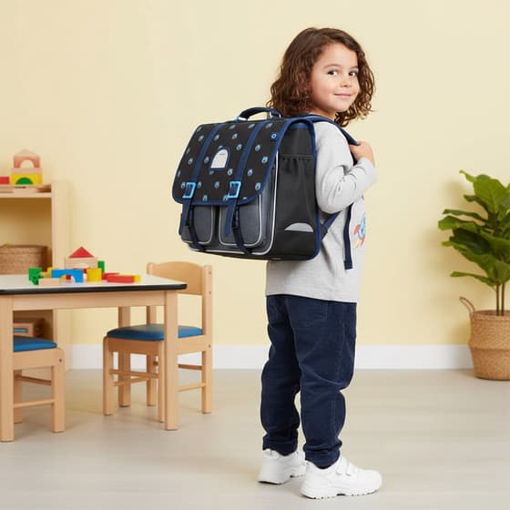 OBE23671470-Cartable-KICKERS-Print-Boy-Tiger-38cm-2-compartiments