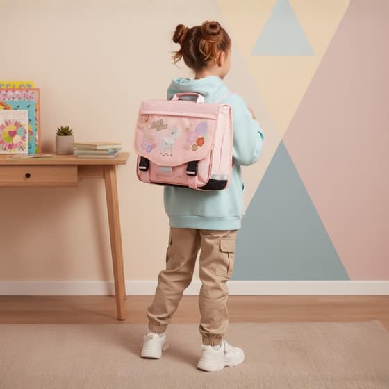 KIDBSA52342-Cartable-BELLA-SARA-Romantic-38cm-2-compartiments