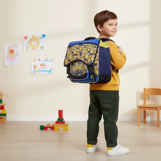 Cartable-MINIONS-Crazy-Minions-38cm-2-compartiments---Déclassé-Petit-Défaut-RECON256971-(2)