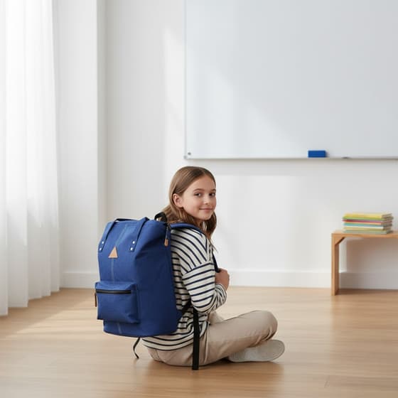 Sac-à-dos-POIDS-PLUME-1-compartiment-bleu-foncé-KIDDESPPL11068