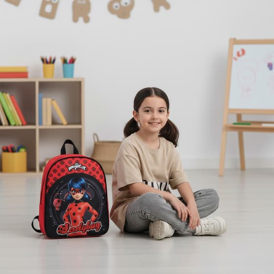 Sac-à-dos-maternelle-MIRACULOUS-Ladybug-rouge-LAP24BMRC201SAC