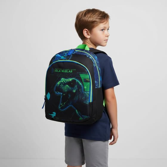 sac-a-dos-jurassic-world-t-rex-2-compartiments-noir2