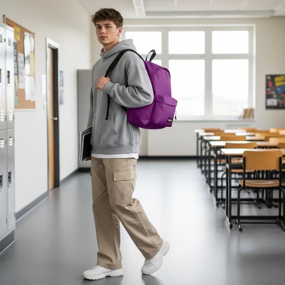 Sac-à-dos-EASTPAK-Padded-Pak'R-December-Seasonals-Fig-Purple-1-compartiment-violet-EK0006205S8-(2)