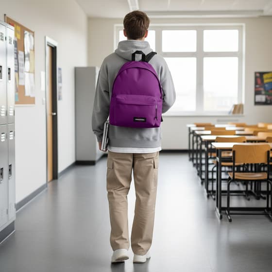 Sac-à-dos-EASTPAK-Padded-Pak'R-December-Seasonals-Fig-Purple-1-compartiment-violet-EK0006205S8