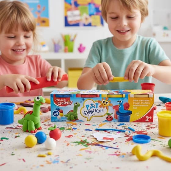 visuel-ambiance-MAPED-CREATIV-4-pots-de-Pate-a-modeler-Pat-Dough-couleurs-classiques