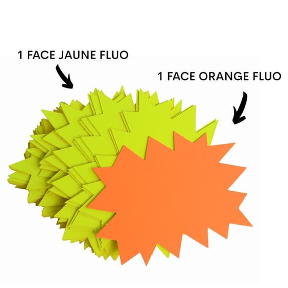 0677032P-50-cartons-fluo -jaune-orange-effacable-ou-permanent-1
