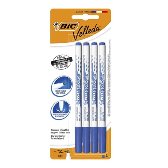 bic905470-lot-de-4-feutres-velleda-bleu-effaçables-a-sec-pointe-fine-1