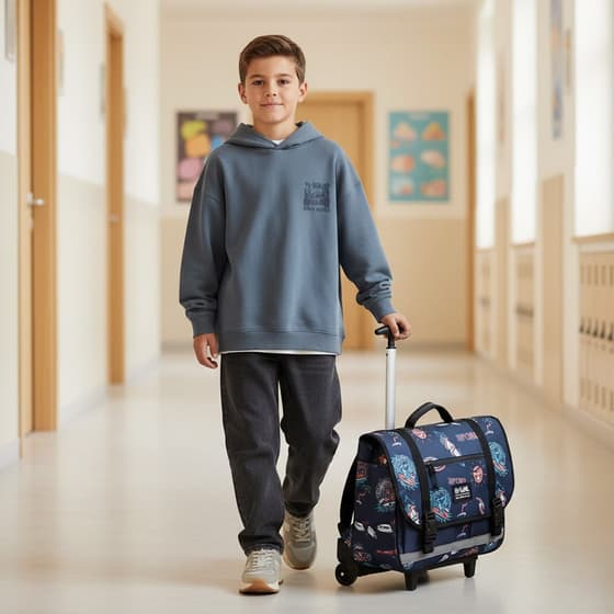 Cartable-à-roulettes-RIP-CURL-The-Search-38cm-1-compartiment-Navy-RIP138MBA1691