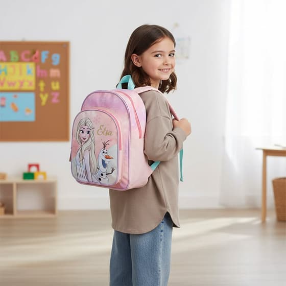 Sac-à-dos-maternelle-LA-REINE-DES-NEIGES-2-rose-VAD7854343