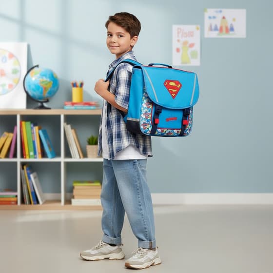 Cartable-SUPERMAN-Comics-38-cm-2-compartiments-KIDDCC56323-(2)