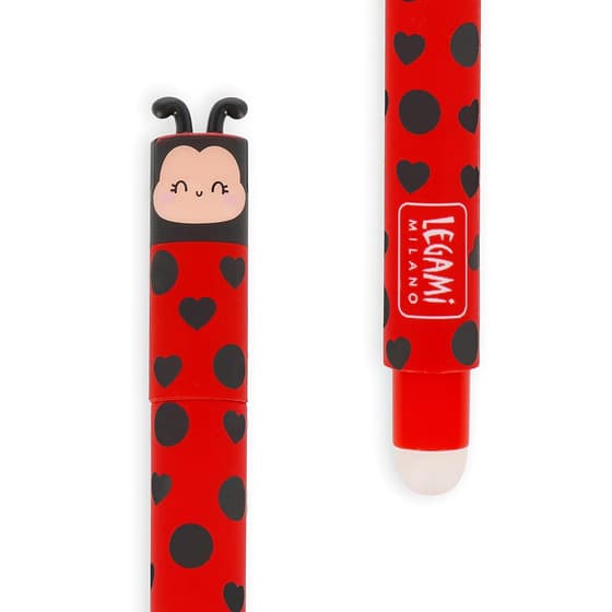 legep0074-stylo-effaçable-legami-coccinelle-pointe-moyenne-encre-gel-rouge-2