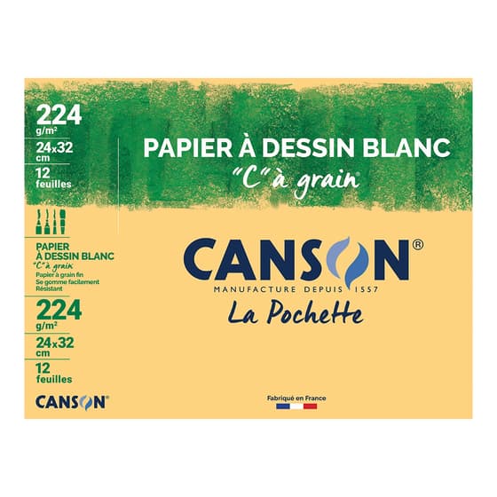 3096500-pochette-papier-a-dessin-blanc-'c'-a-grain-24x32cm-12fl-224gm2