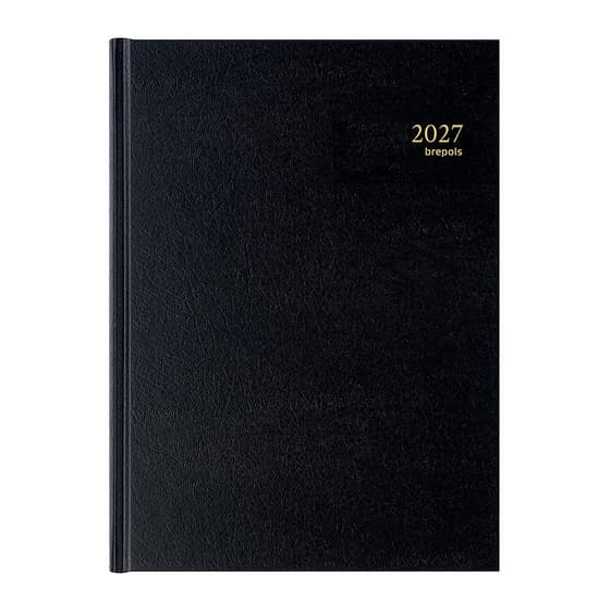 bre000213450160-agenda-1-jour-sur-2-pages-brepols-bremax-2-santex-a4-annee-civile-2026-noir-2