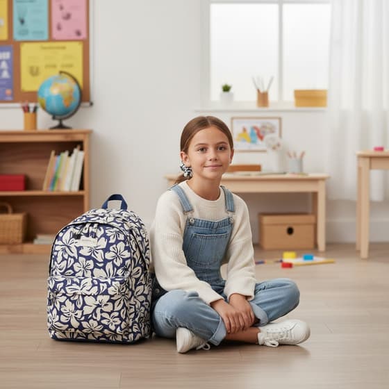 Sac-à-dos-RIP-CURL-Double-Dome-2-compartiments-Navy-Blanc-+-Chouchou-assorti-RIP047WBA49-(2)