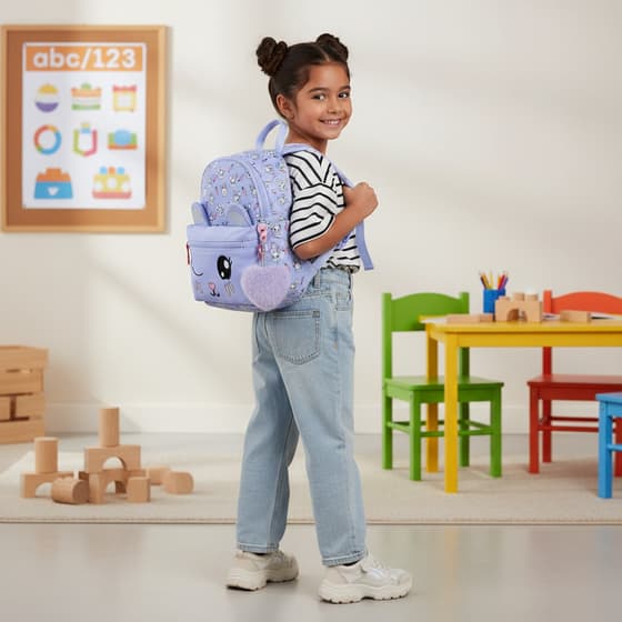 Sac-à-dos-maternelle-BACK2FUN-lapin-mauve-APLMR19467