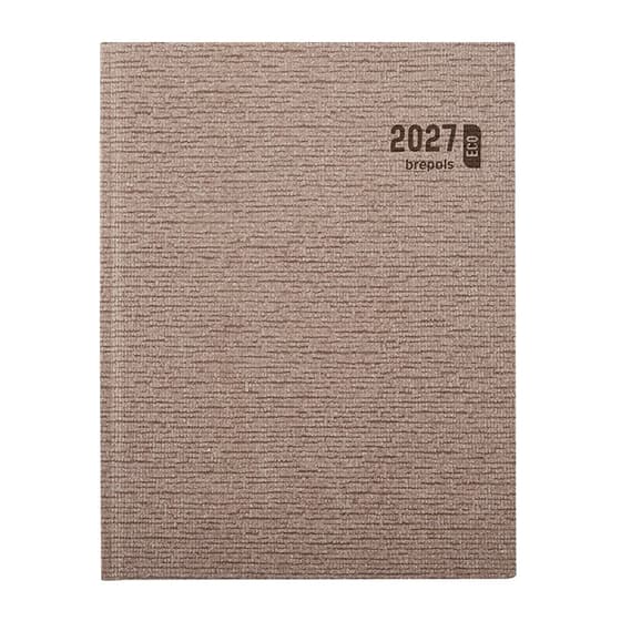 bre018006859960brun-agenda-semainier-brepols-ecotiming-kazar-171x22cm-annee-civile-2027-brun-1